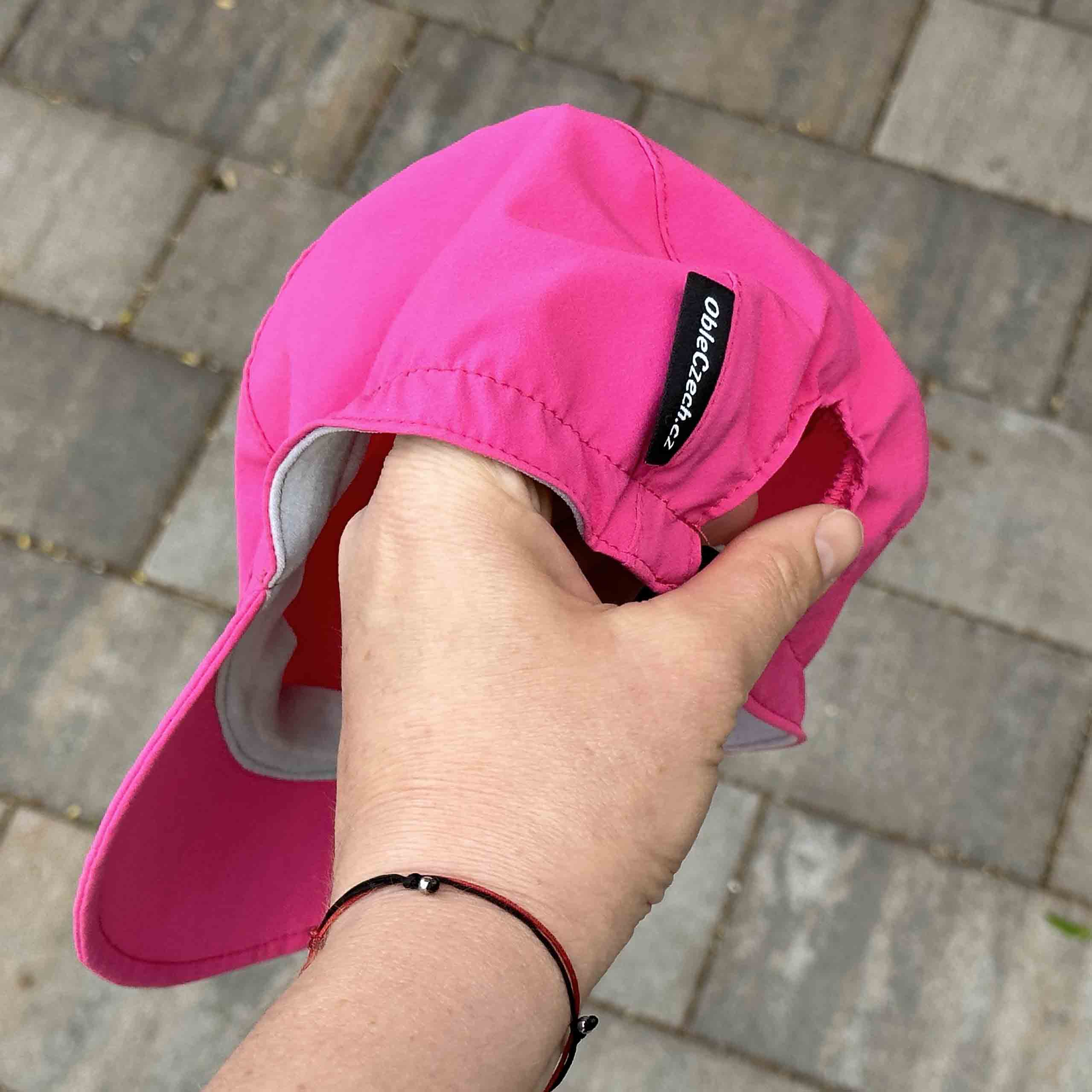 Kšiltovka funkční růžová