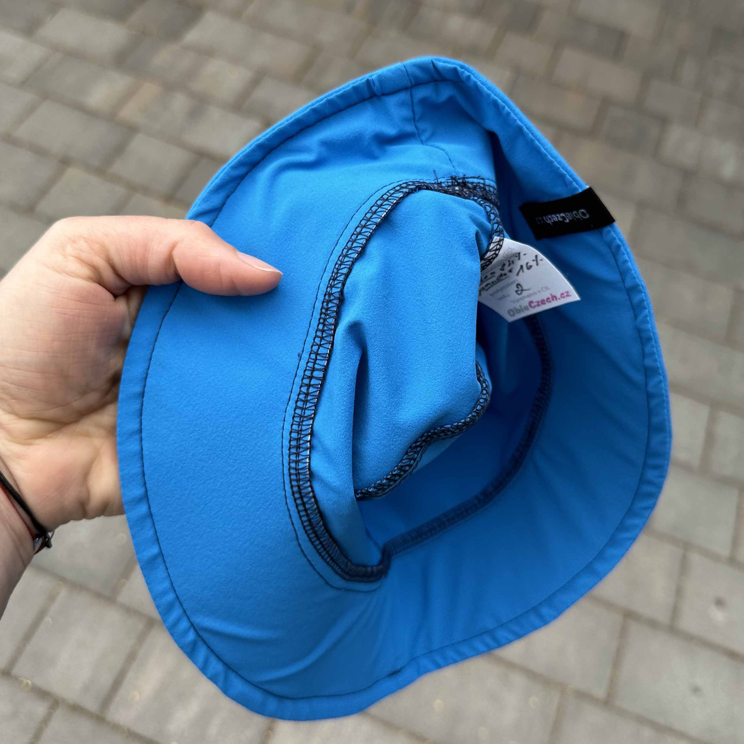 Klobouk funkční modrý