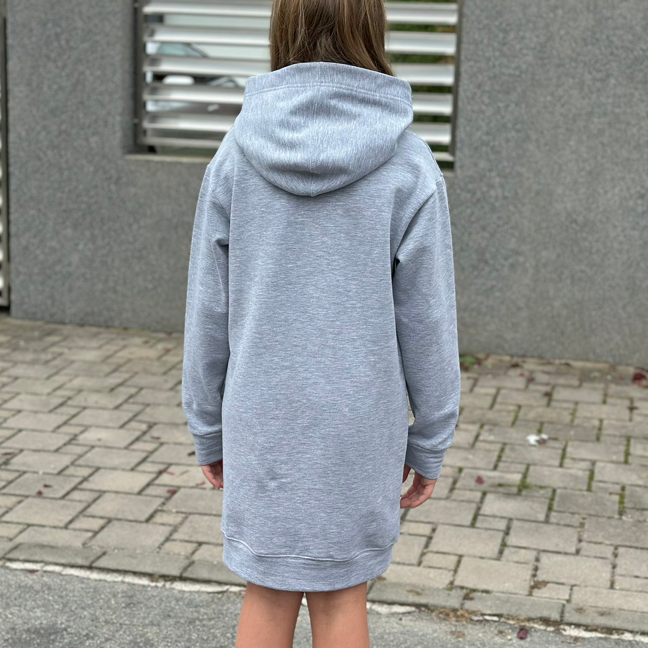 Mikinové šaty Daniela počesané