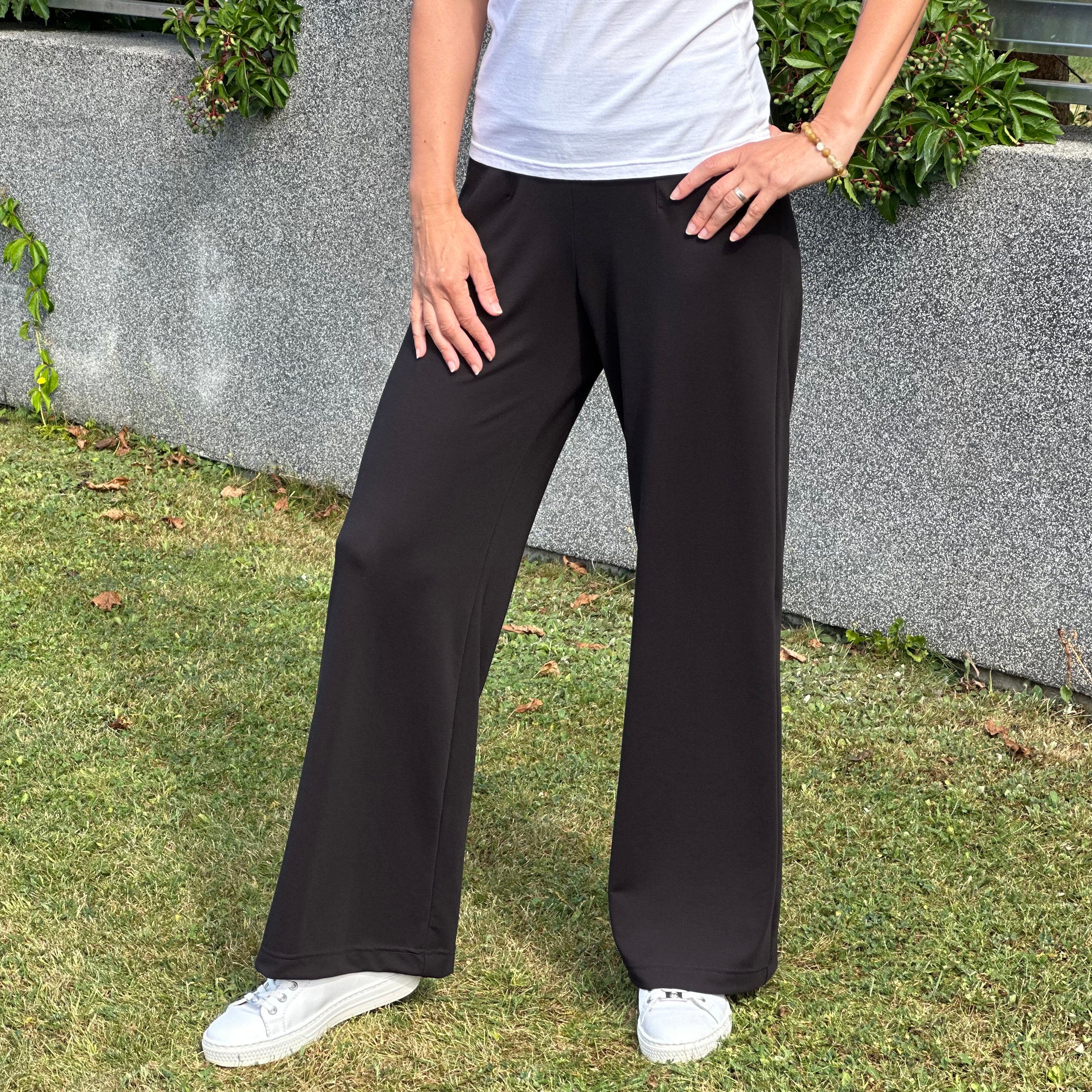 Dámské široké letní kalhoty