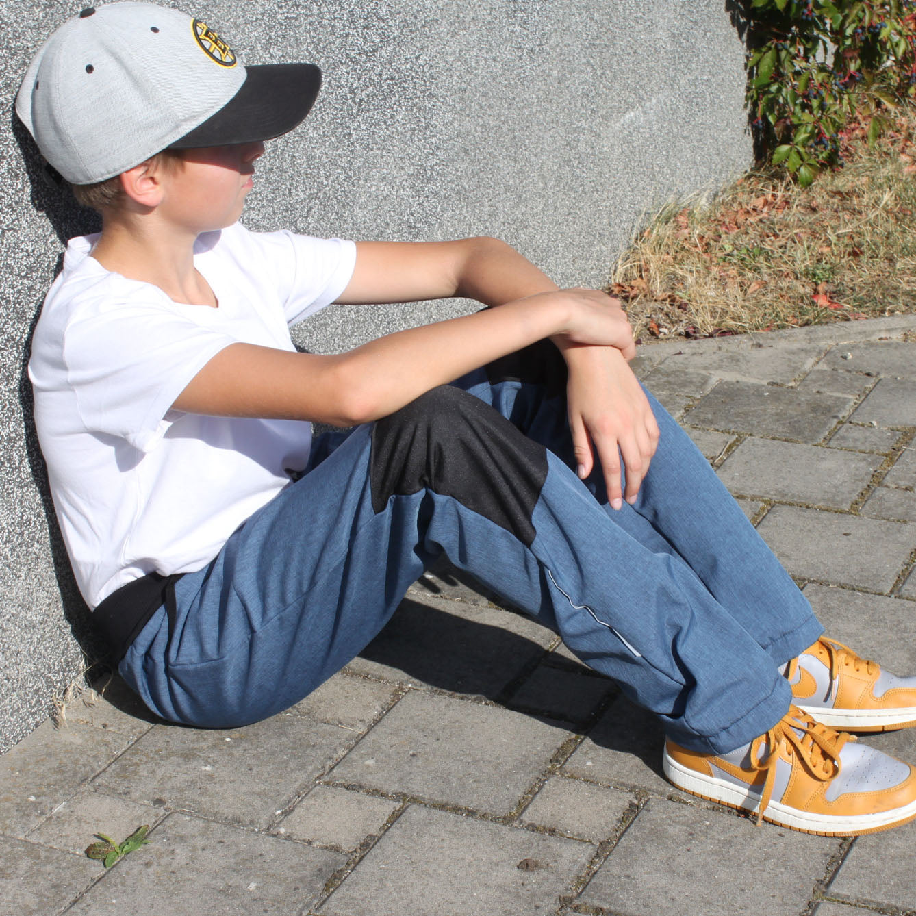 Zimní softshell kalhoty chlapecké