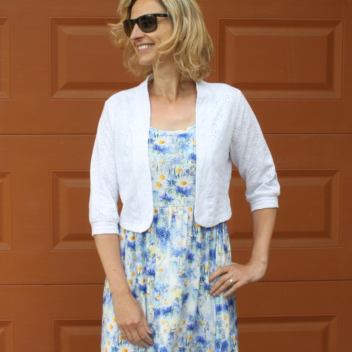 Letní bolerko madeira