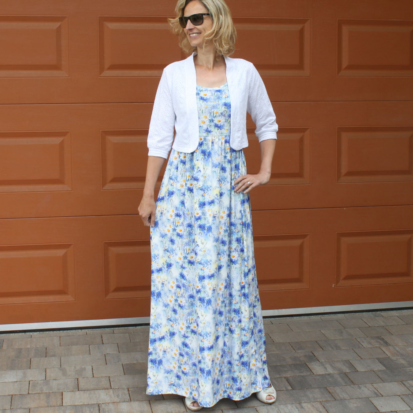 Letní bolerko madeira