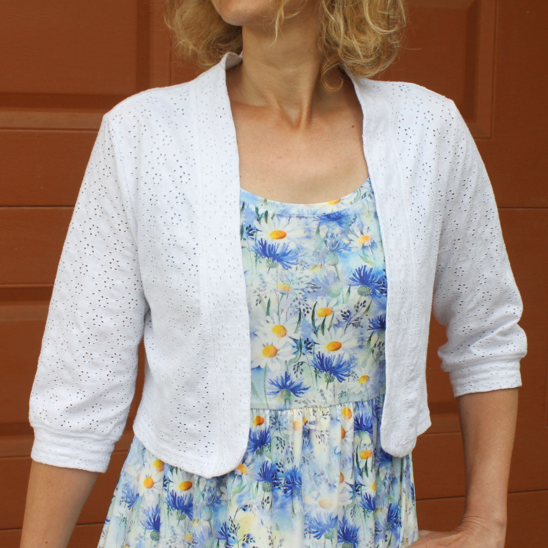 Letní bolerko madeira