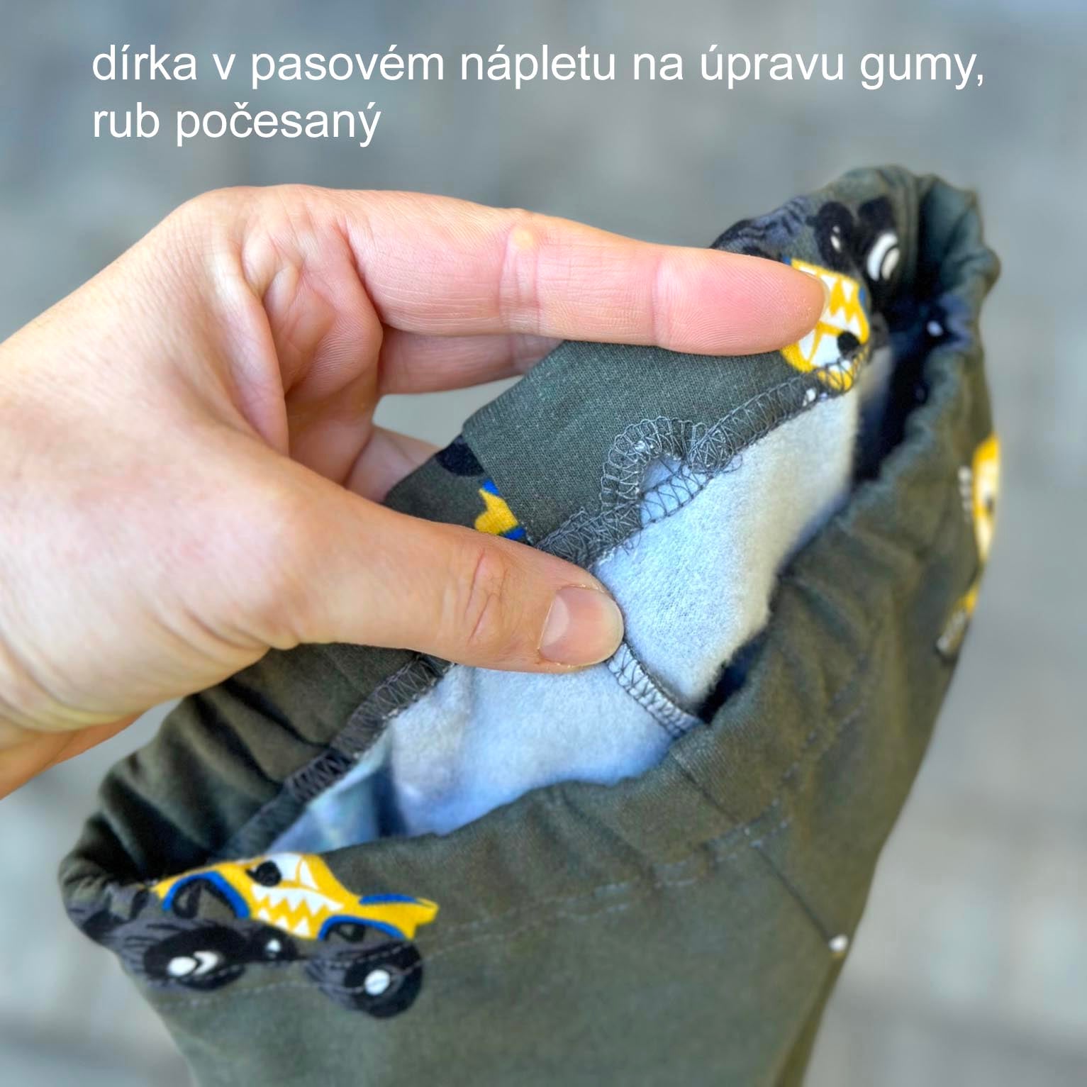 Zimní legínové tepláky (spodky)