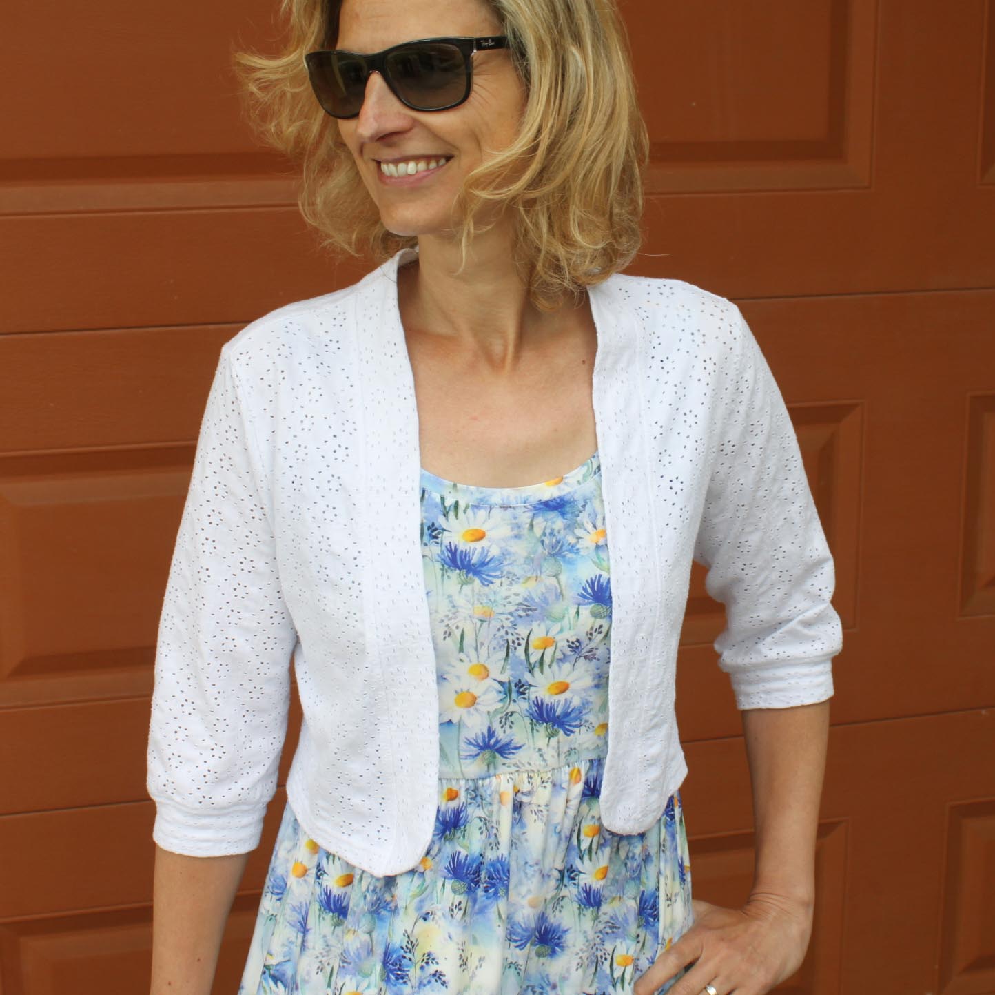 Letní bolerko madeira