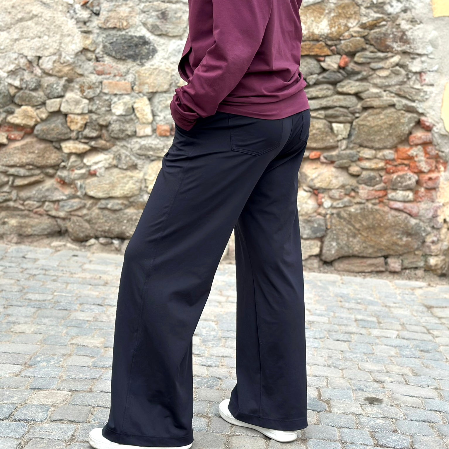 Dámské široké kalhoty FIT