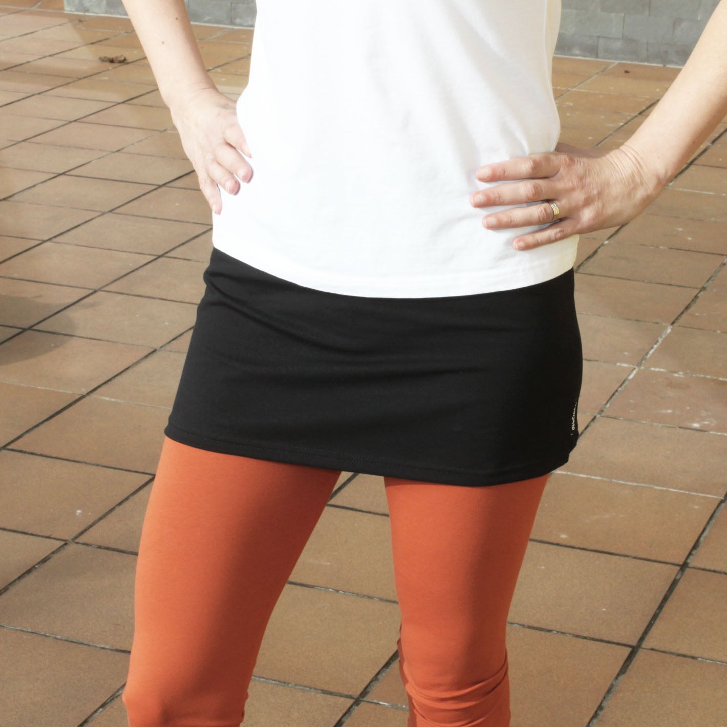 Bavlněný pás na legíny