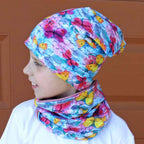 Jaro/podzim čepice z TEPLÁKOVINY