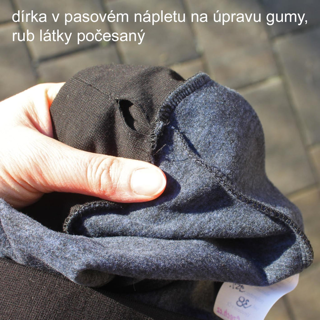 Zimní legíny funkční tmavě modrý melír