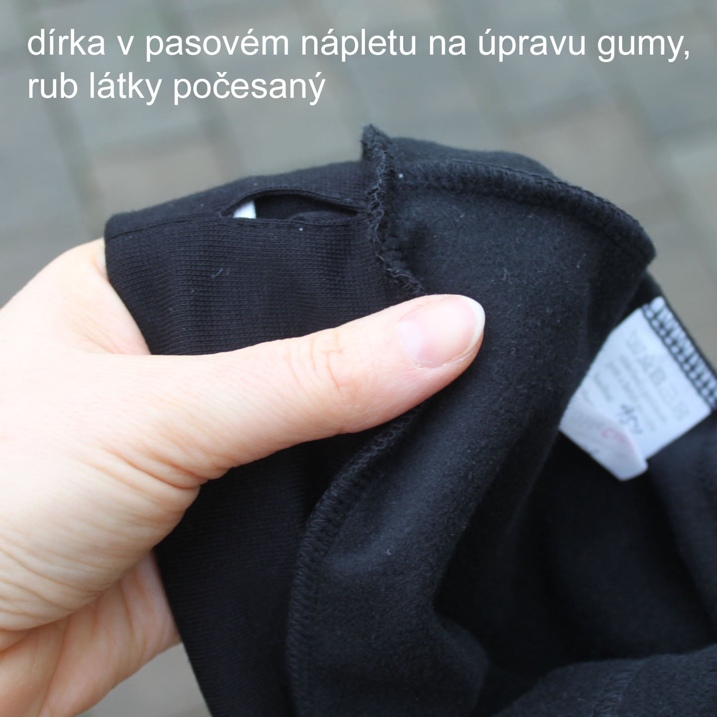 Zimní funkční legíny černé