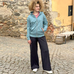 Dámské široké kalhoty FIT černé