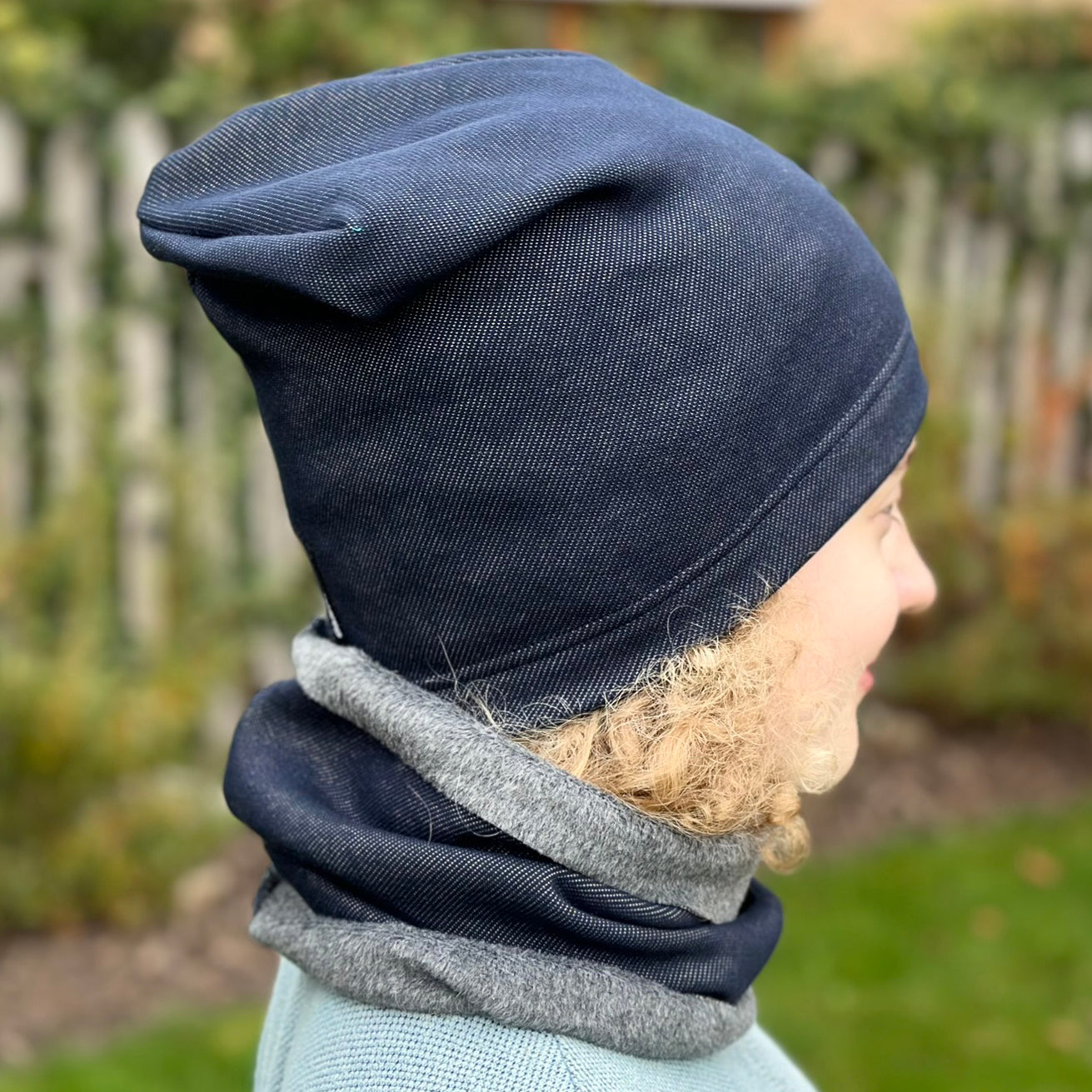 Zimní čepice tmavě modrá denim (warmkeeper)