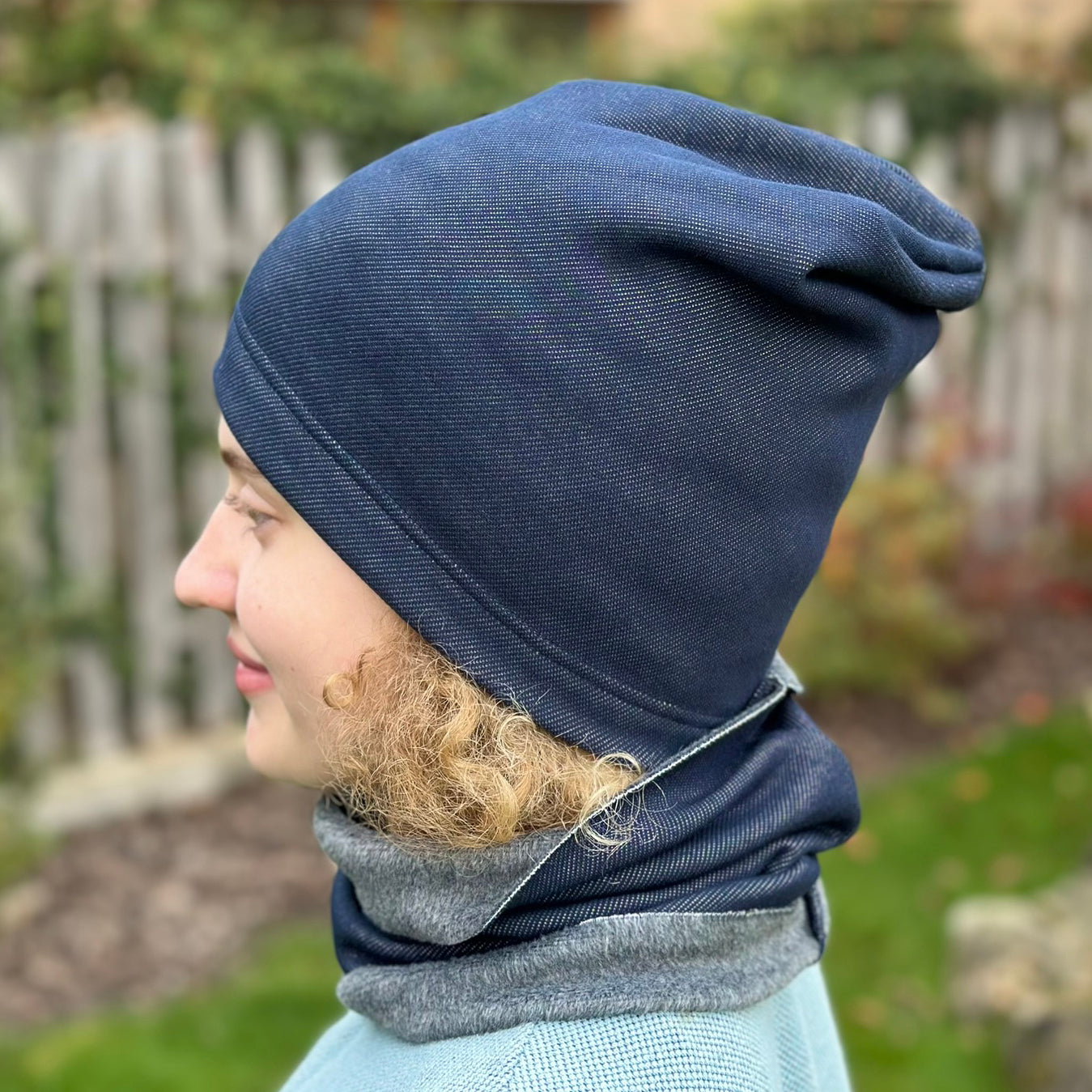 Zimní čepice tmavě modrá denim (warmkeeper)