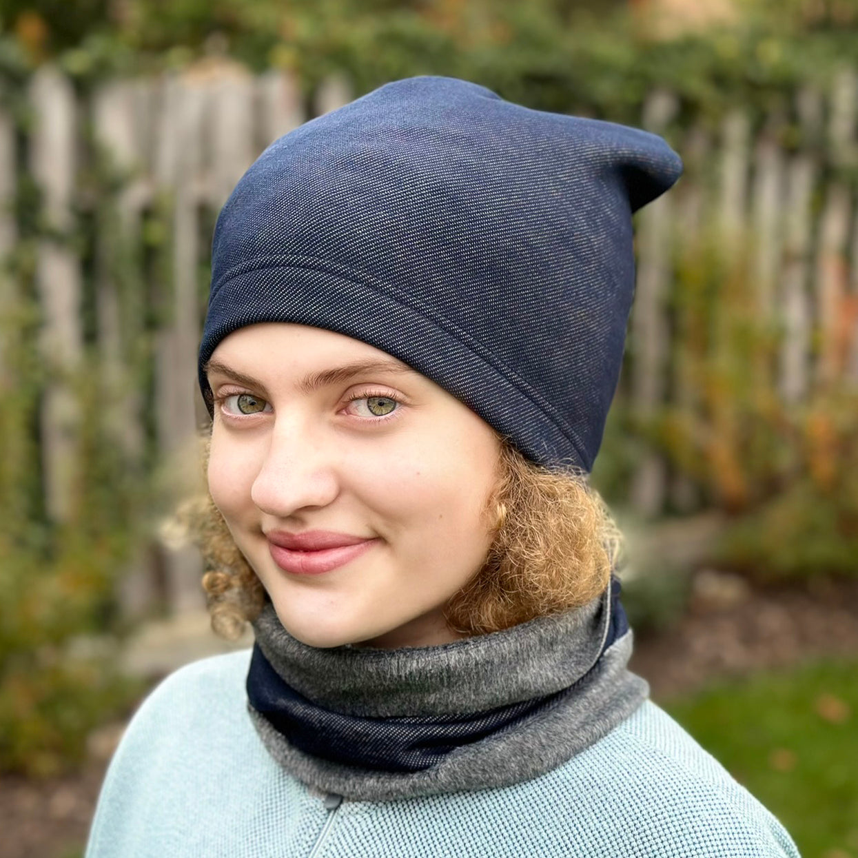 Zimní čepice tmavě modrá denim (warmkeeper)