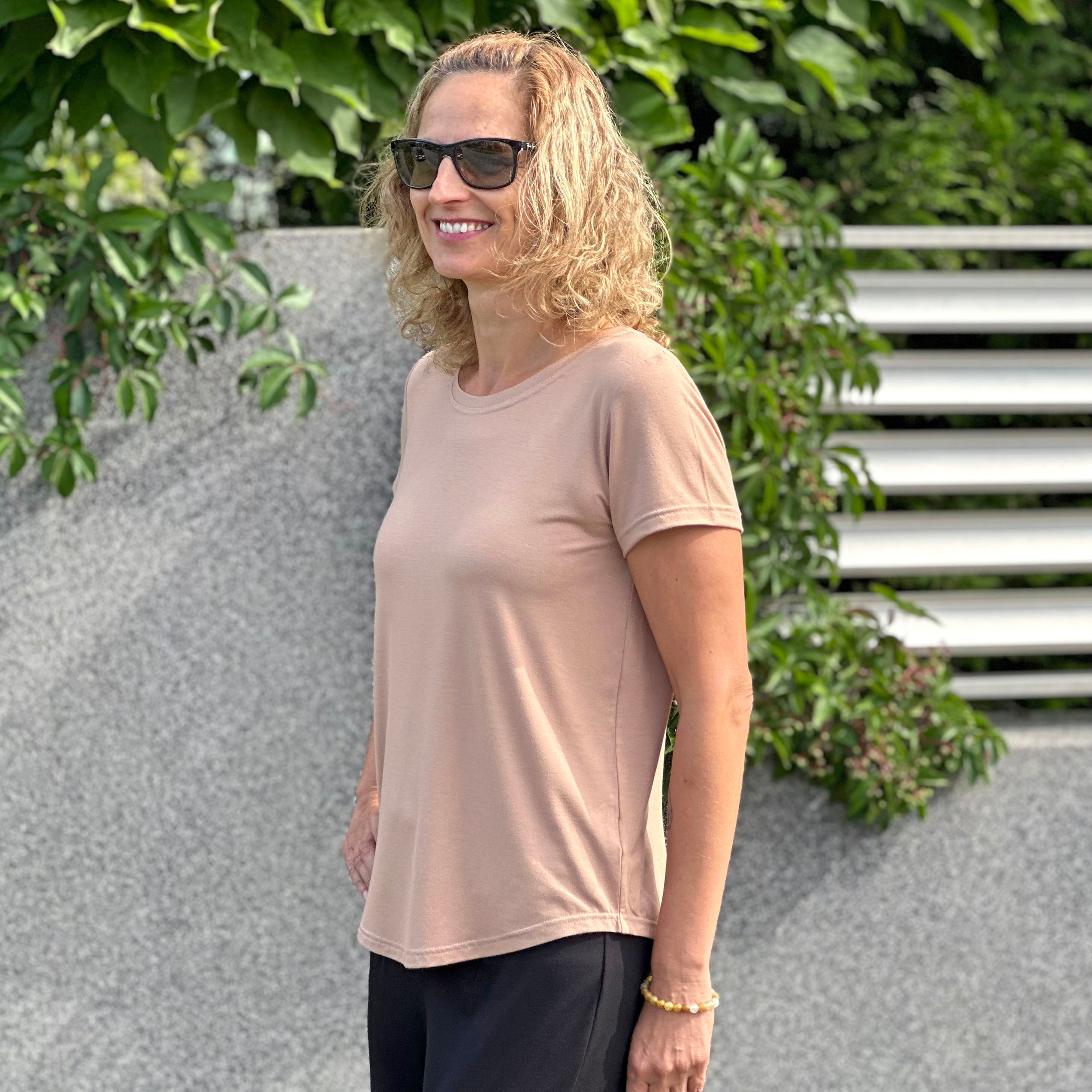 Tričko Zoe camel