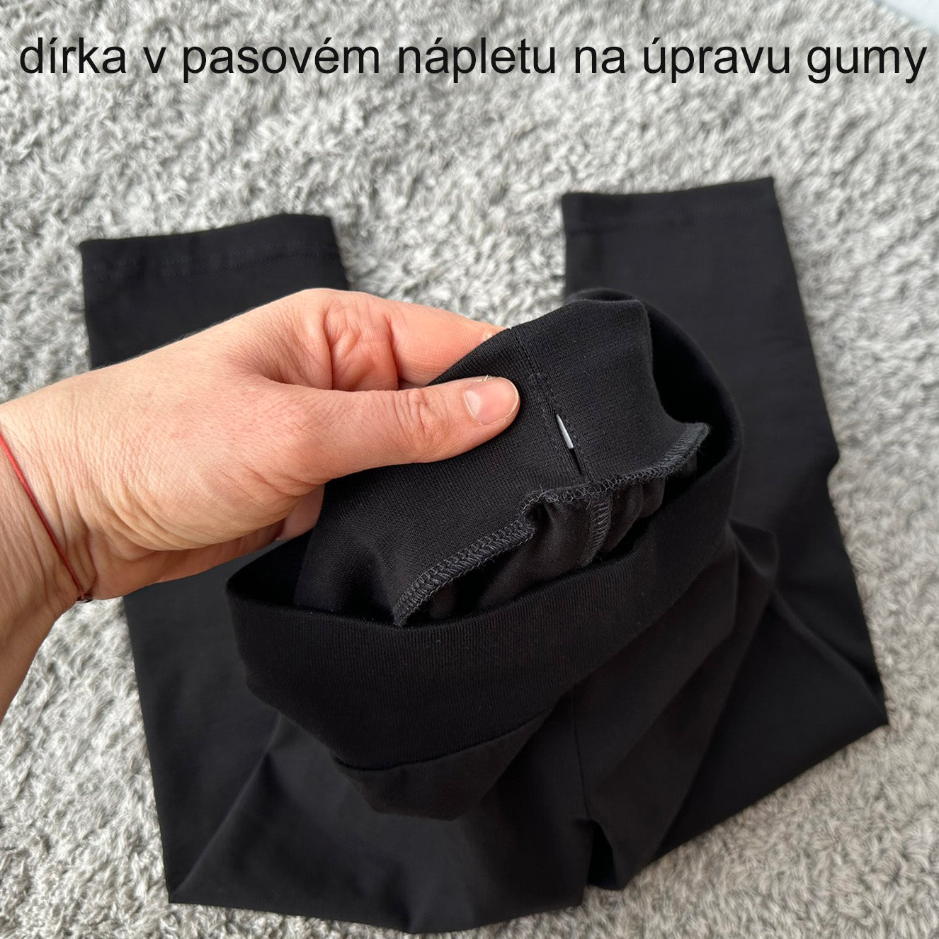 Legíny 3/4 černé