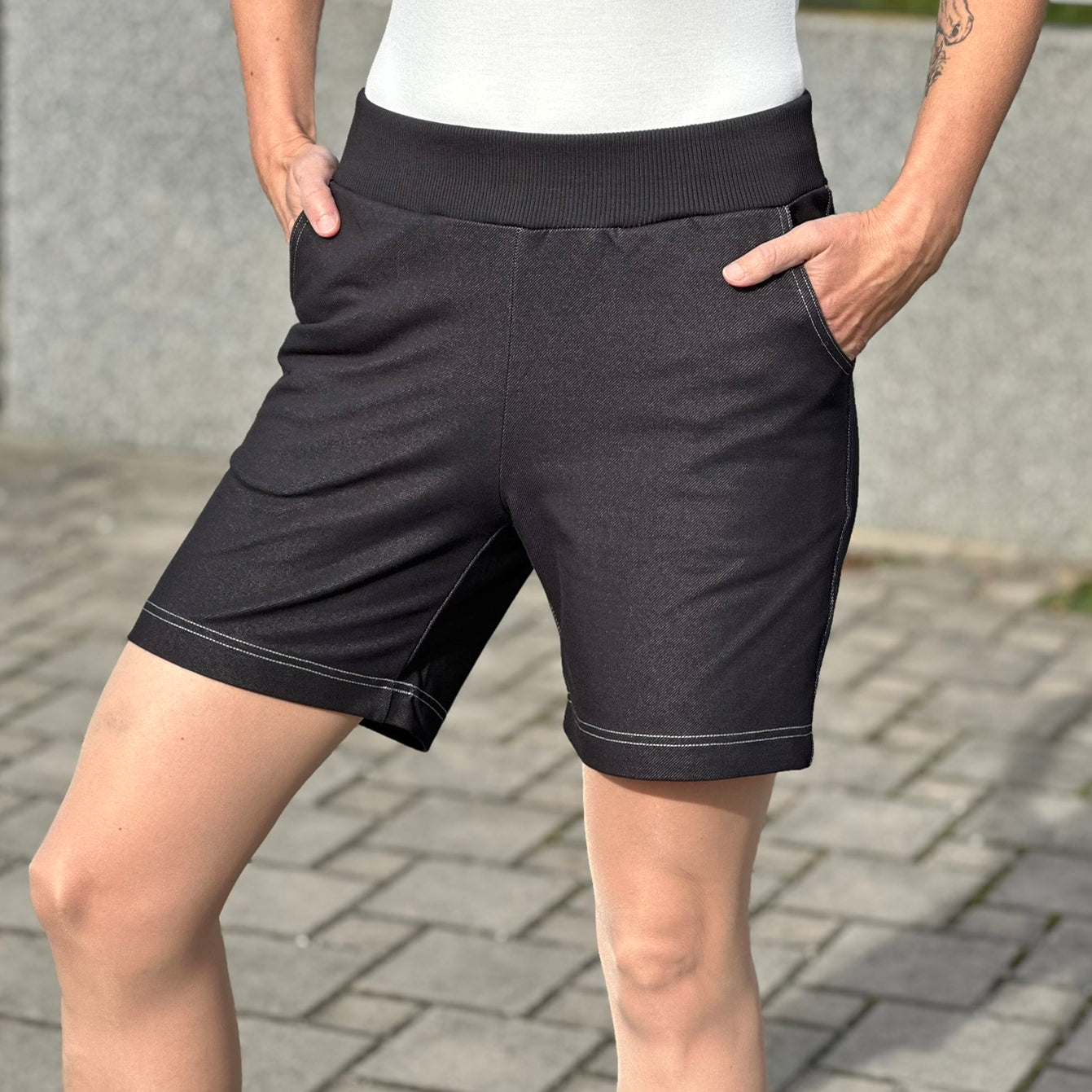 Kraťasy Lada džínové