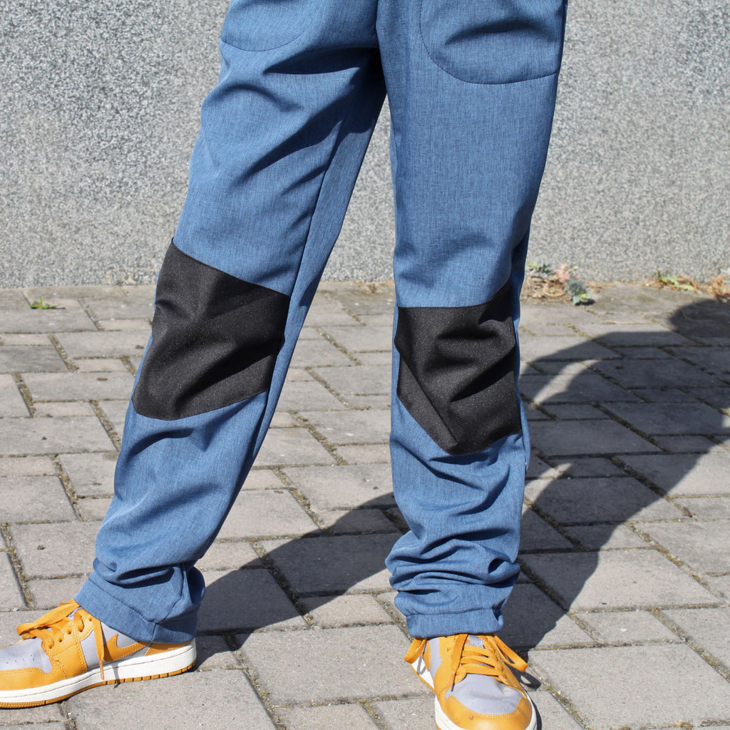 Zimní softshell kalhoty chlapecké