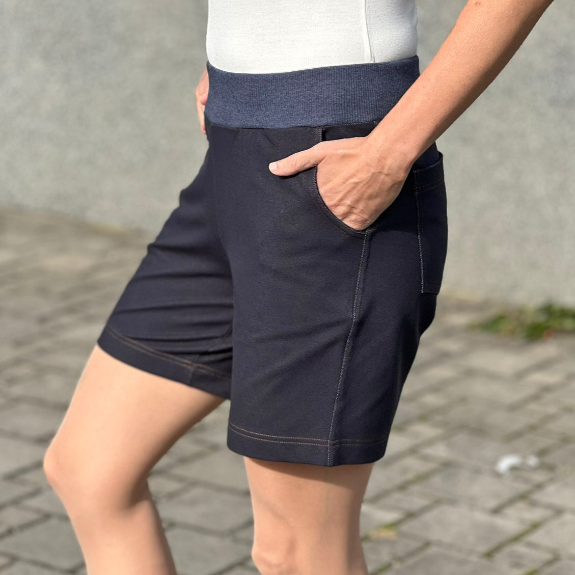 Kraťasy Lada džínové