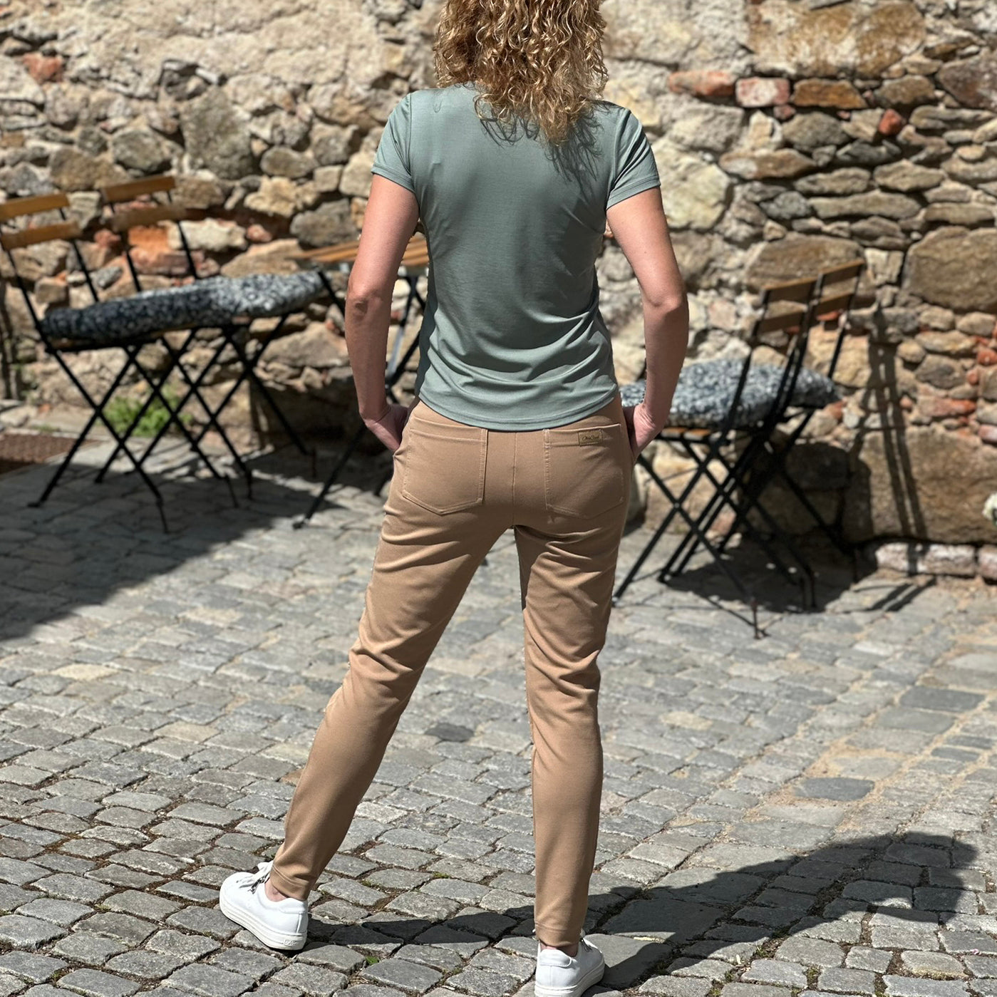 Tričko Zoe dusty green
