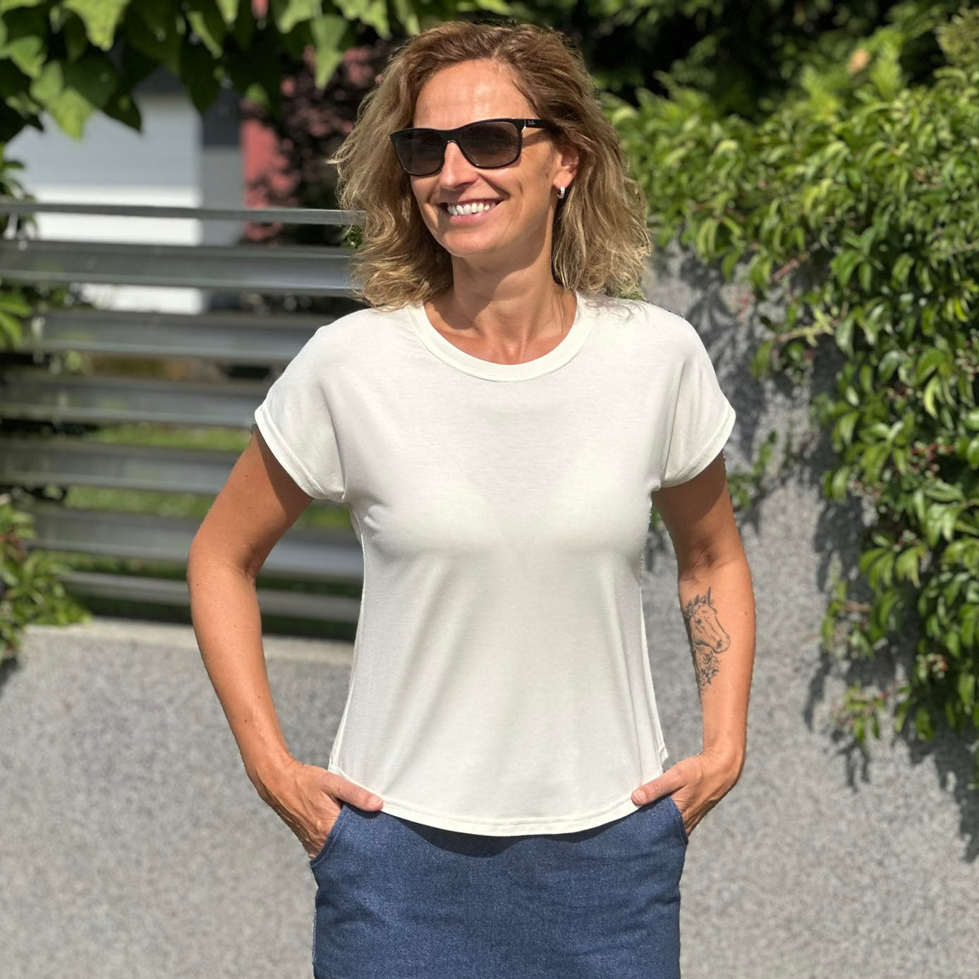 Tričko Zoe smetanové