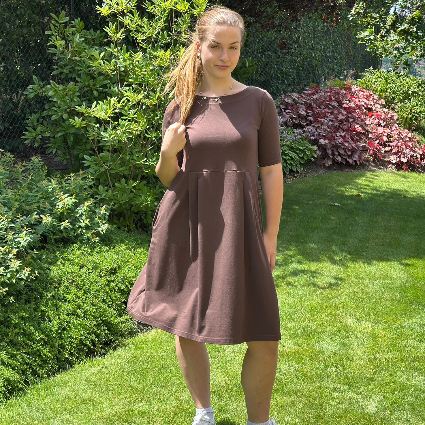 Bavlněné šaty dámské šití na míru