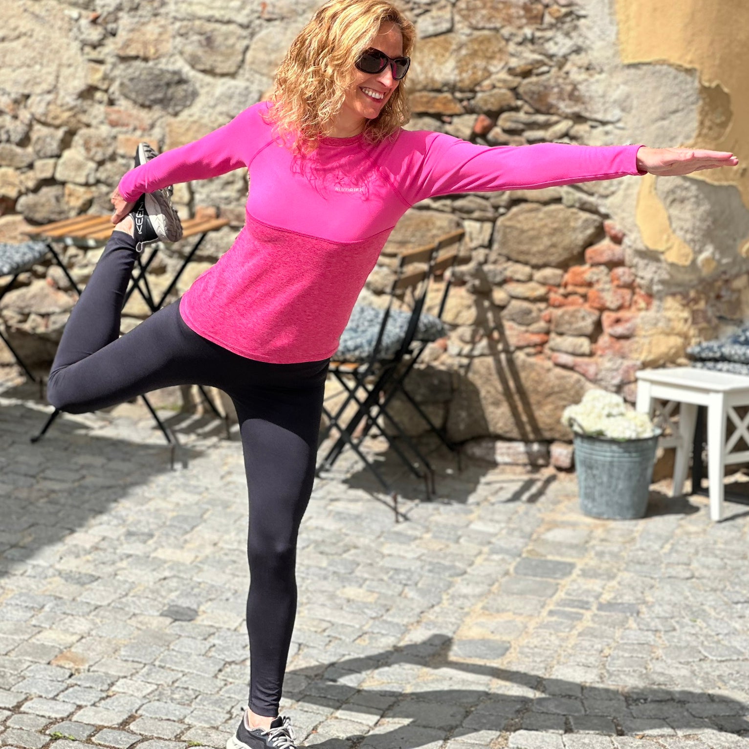 Fitness legíny černé
