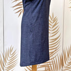 Šaty Holiday tmavě modré denim