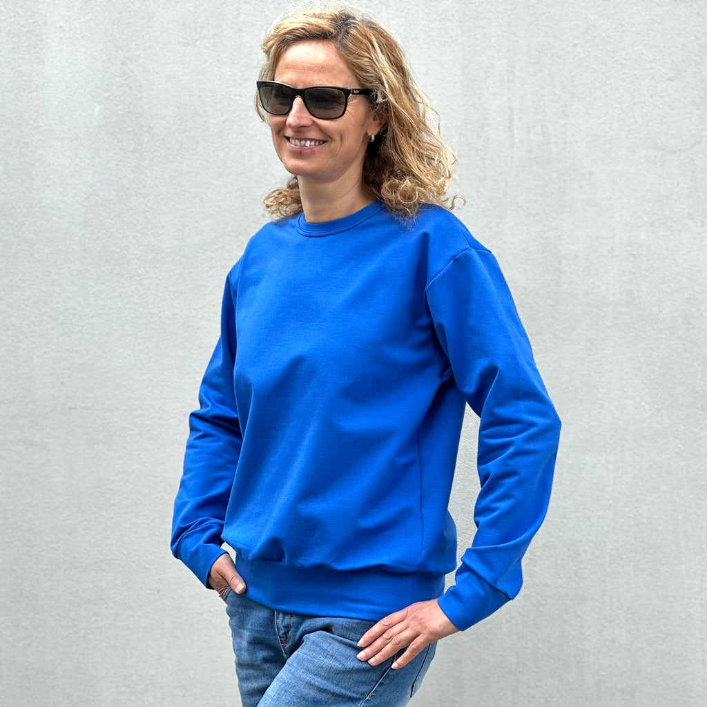 Mikina Merch královská modrá