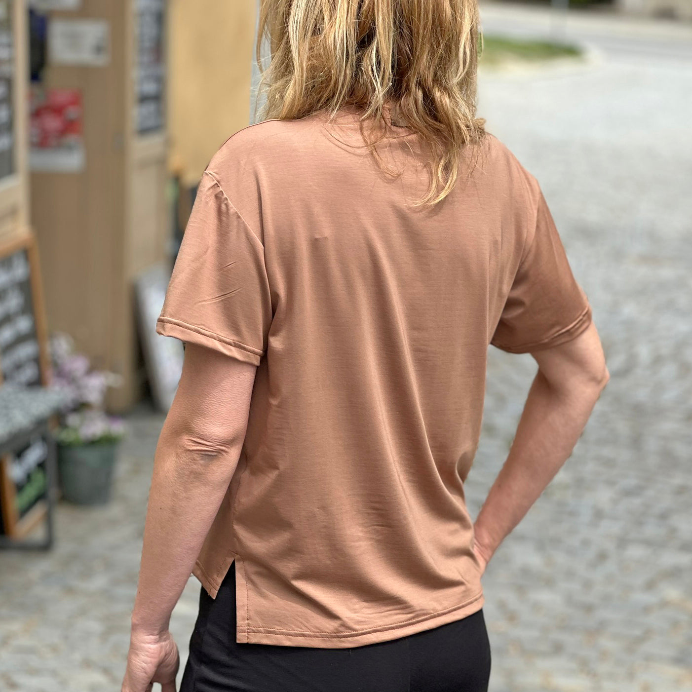 Tričko Fénix camel