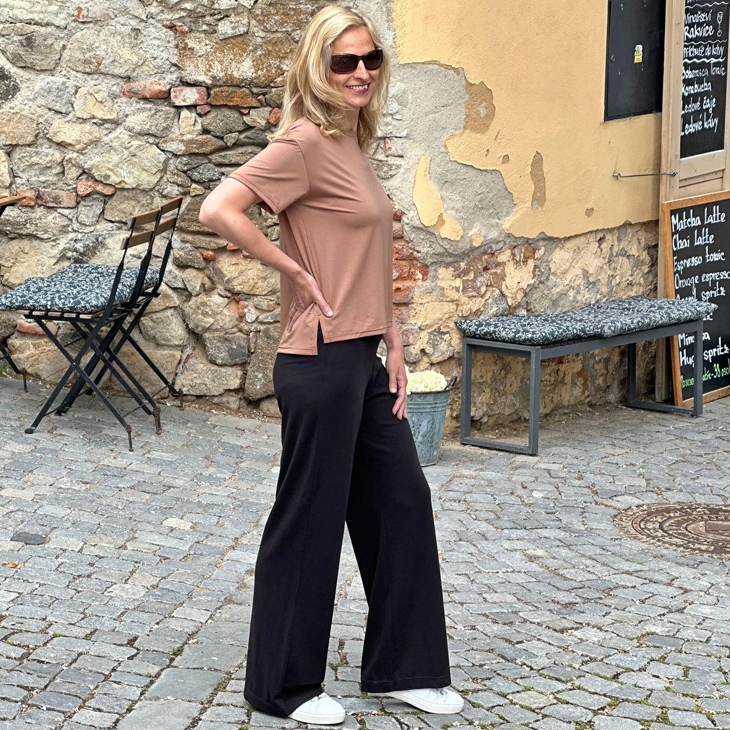 Tričko Fénix camel