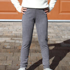 Legíny šedé denim