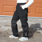 Zimní softshell kalhoty černé