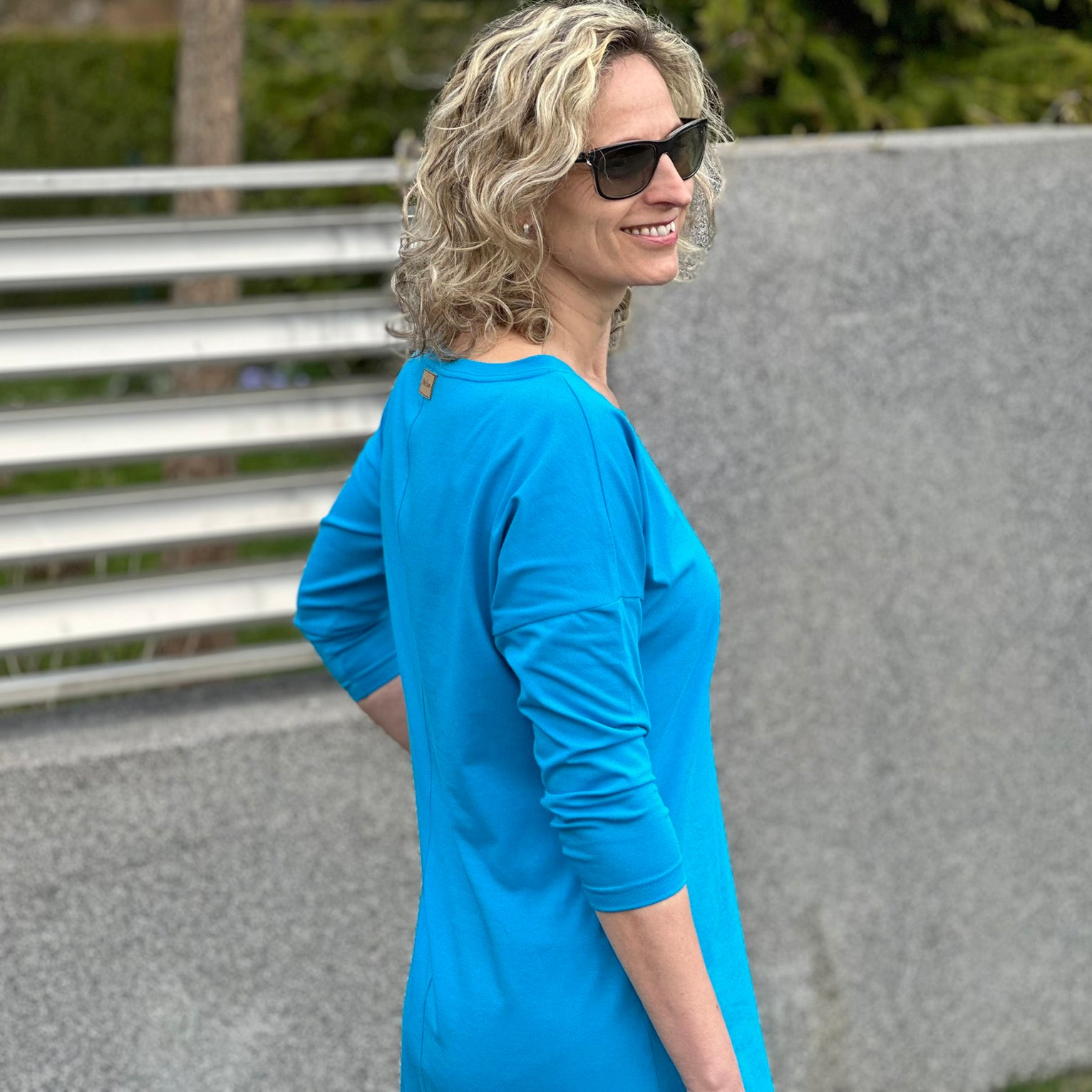 Tunika Violet tyrkysová