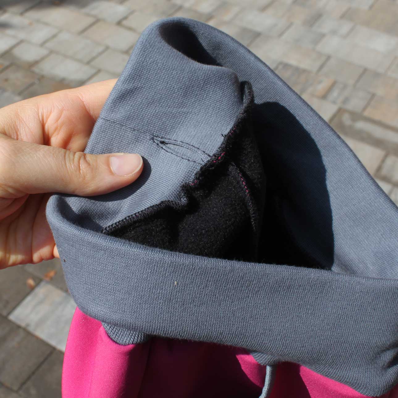 Zimní softshell kalhoty růžové