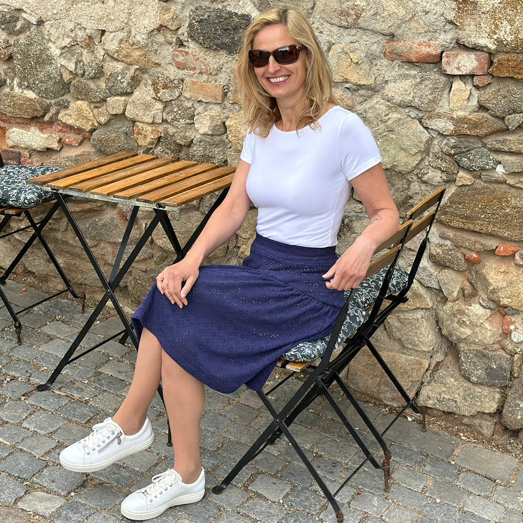 Sukně Daisy tmavě modrá