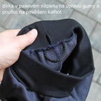 Jarní/podzimní softshell kalhoty šedé