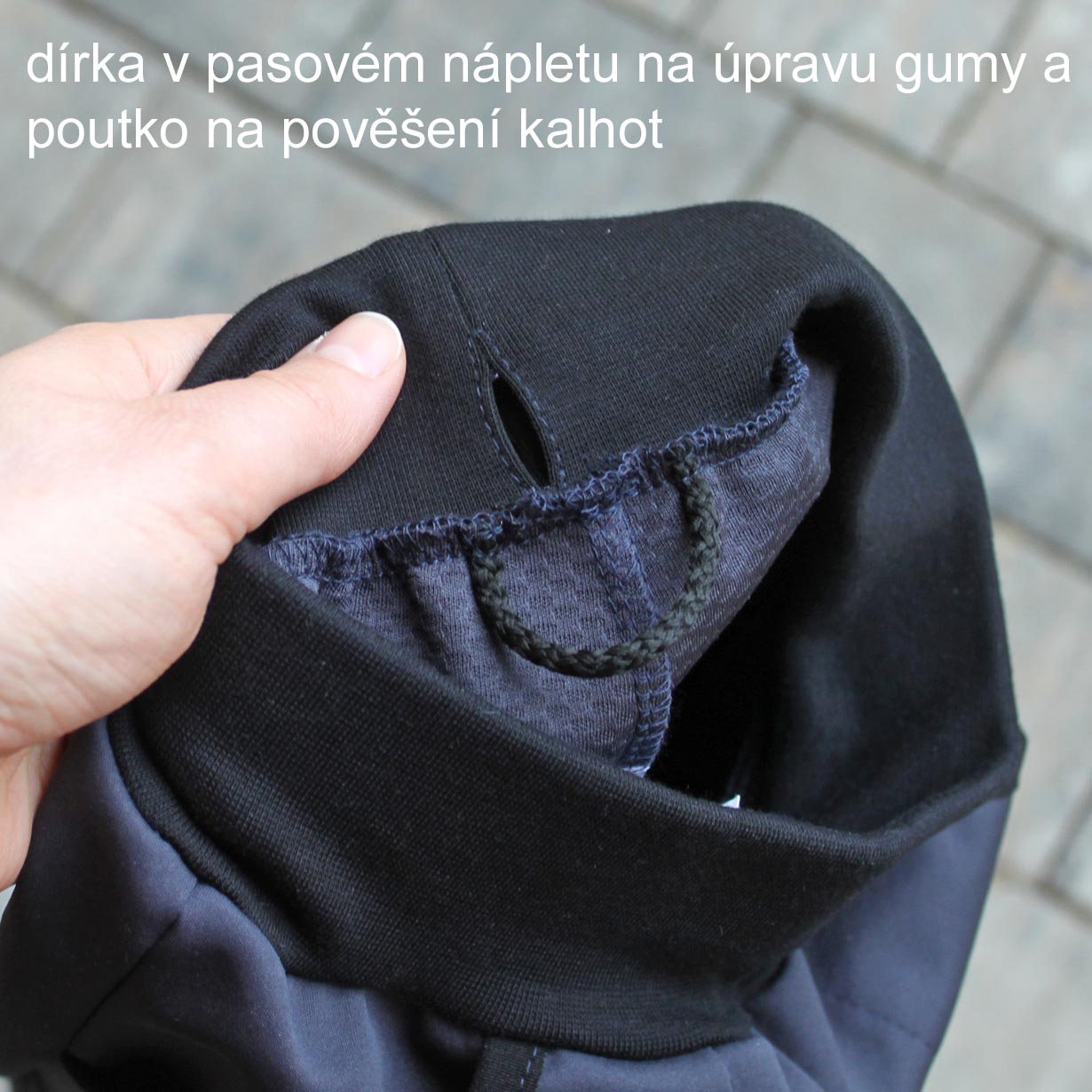 Jarní/podzimní softshell kalhoty šedé