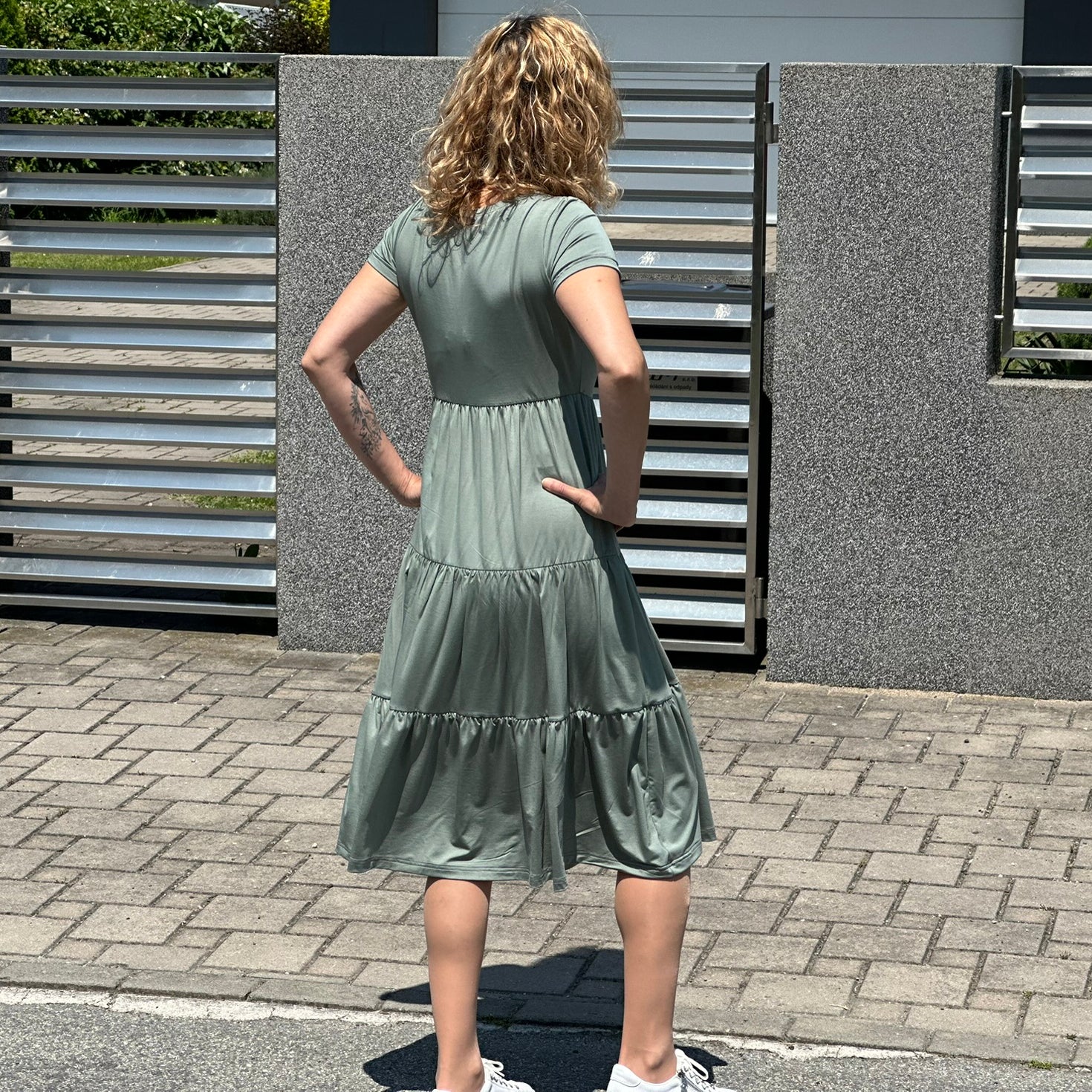 Šaty Sue dusty green