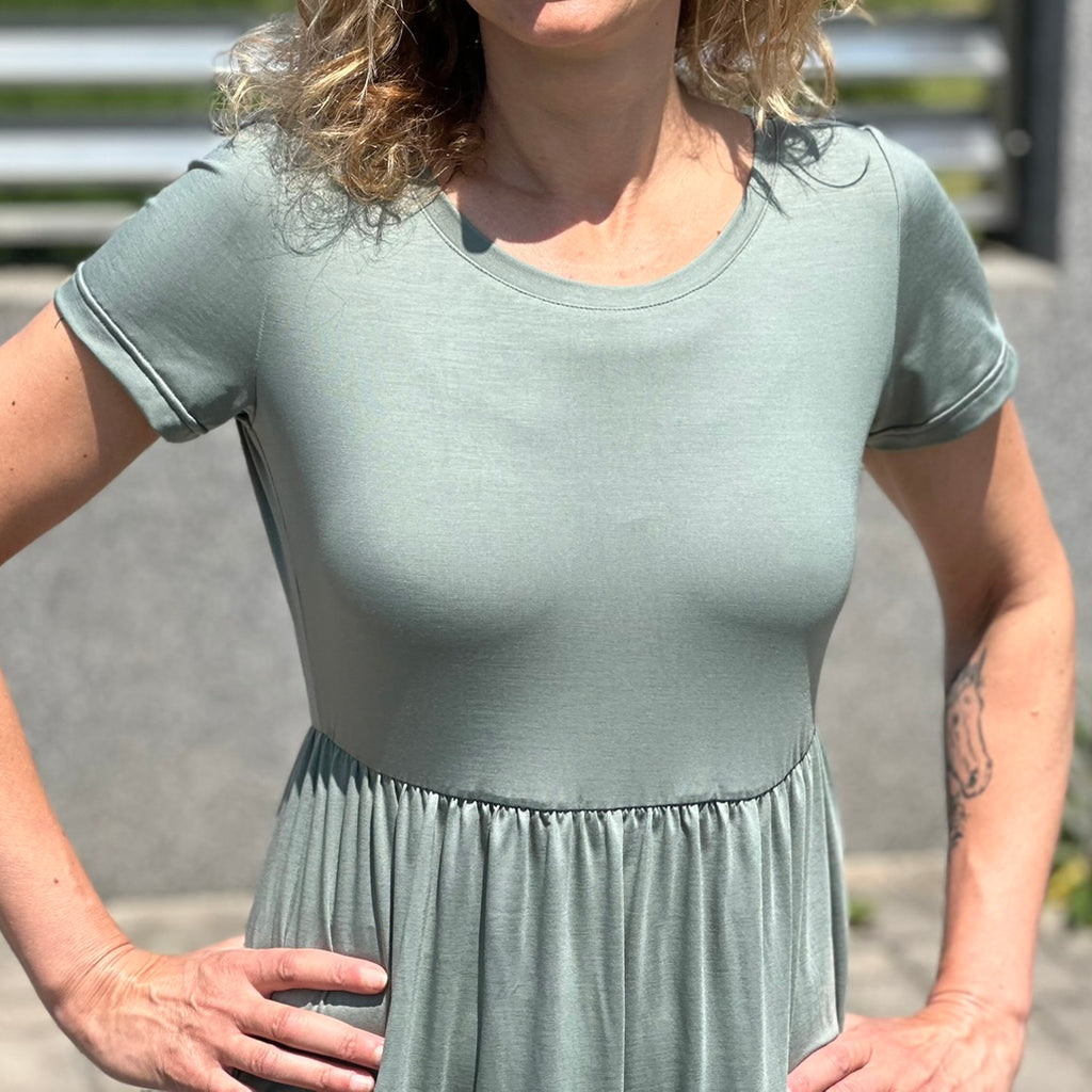 Šaty Sue dusty green