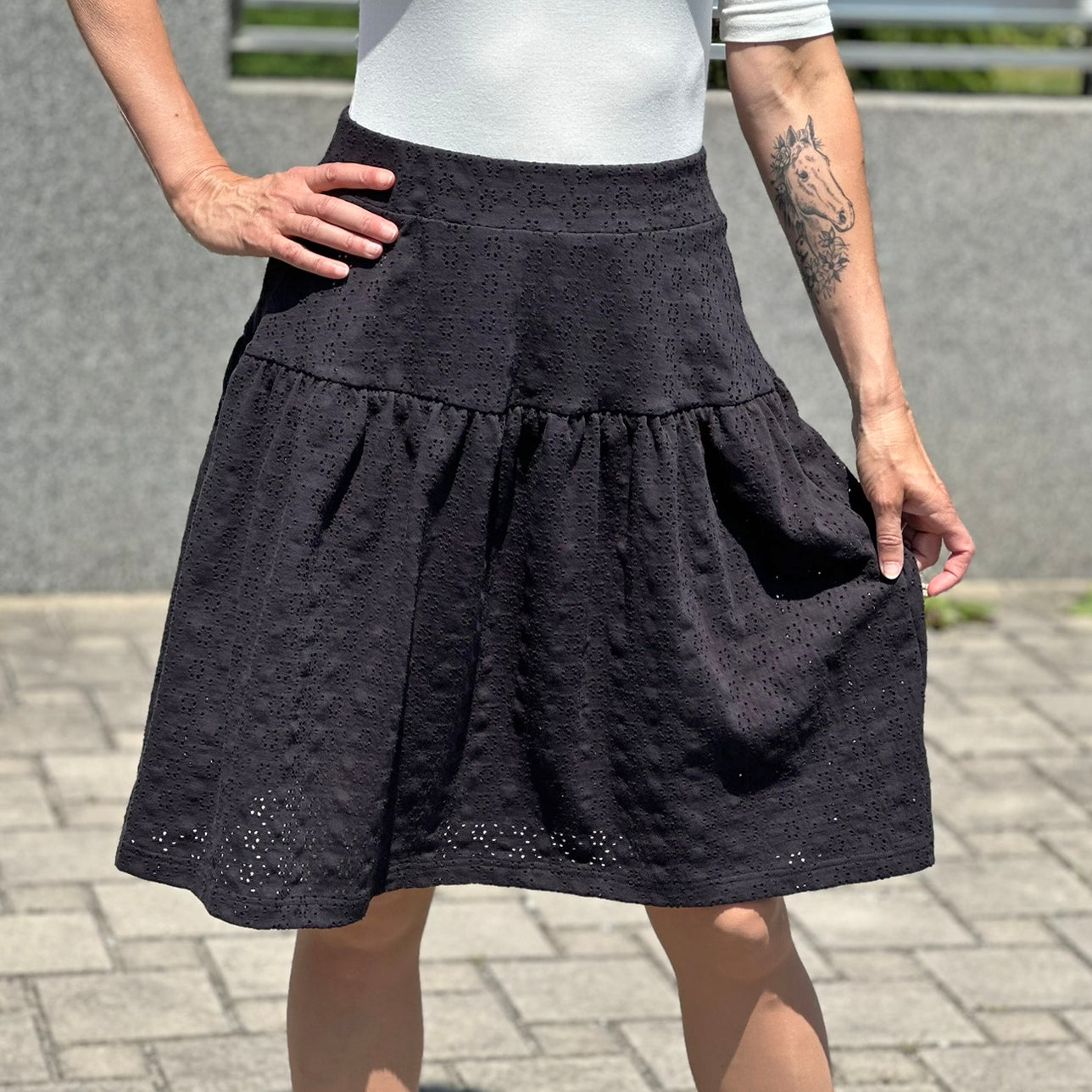 Sukně Daisy černá