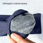 Zimní legíny tmavě modré denim