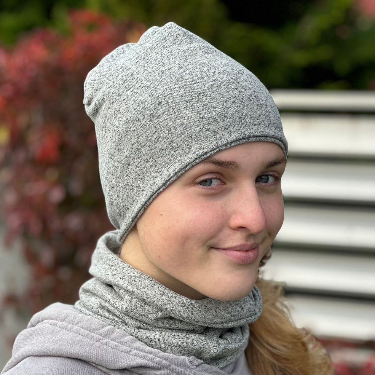 Zimní čepice mocca melír Lea