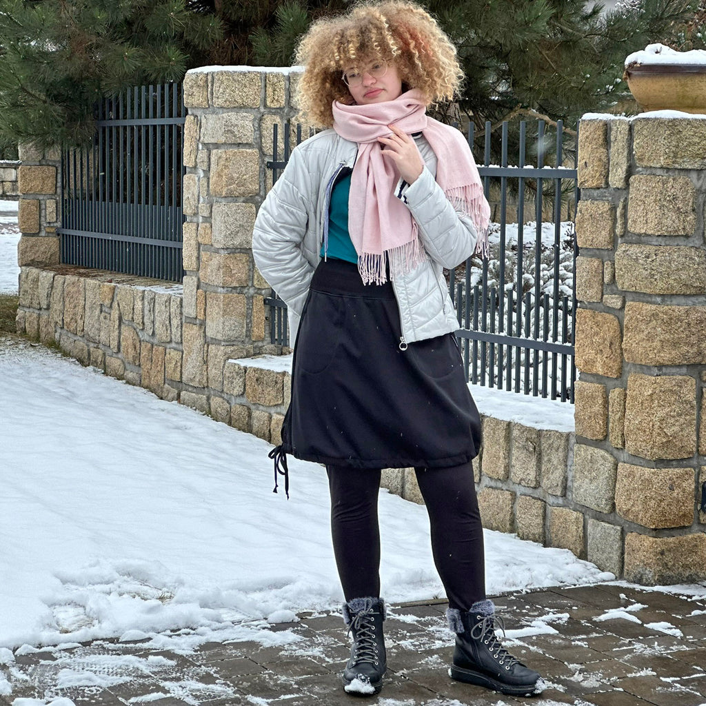 Dámská sukně zimní softshellová šití na míru