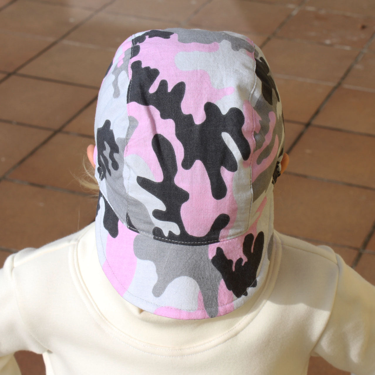 Kšiltovka růžová maskáč