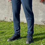 Pánské tepláky tmavě modré denim