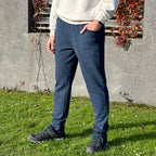 Pánské tepláky tmavě modré denim