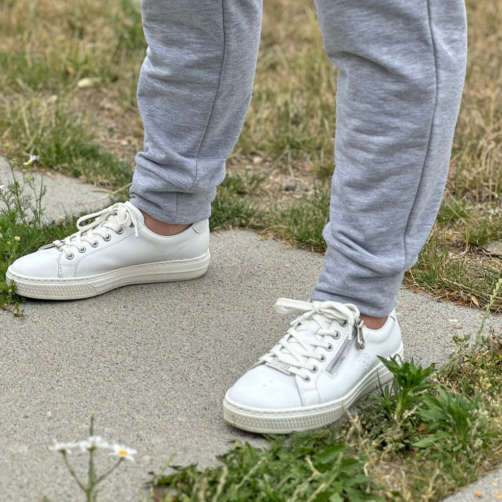 Tepláky Merch světle šedý melír