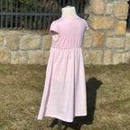 Šaty dívčí na léto křidélkový rukávek